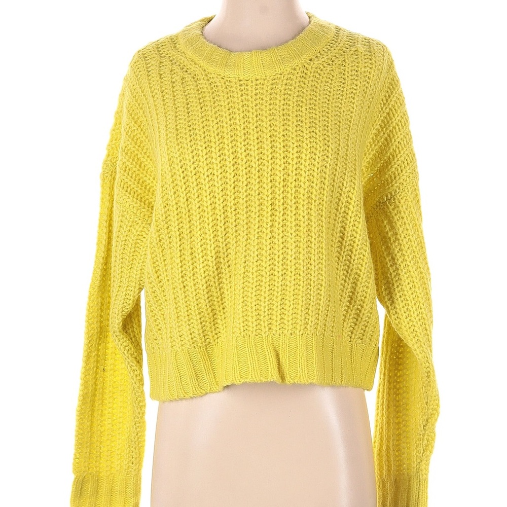 Yellow Knit Sweater